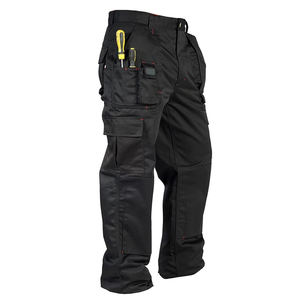 Pantalones cargo de seguridad reflectantes ANSI Clase 2 de alta visibilidad para trabajadores de la construcción ropa de trabajo impermeable duradera logotipo personalizado - Product Image 1