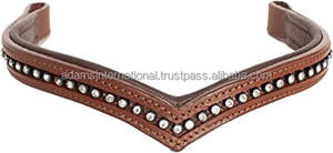 Cuero de caballo de alta calidad con cristal ostentoso, banda decorativa para cejas - Product Image 2