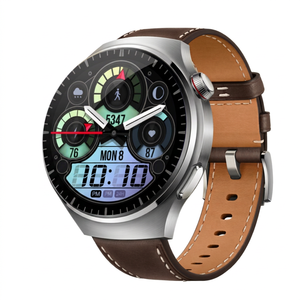 Montre connectée Nodizz N61 4G 5G AMOLED Écran rond Étanche IP67 Bracelet en acier Charge magnétique avec caméra Unisexe Fi... - Product Image 3