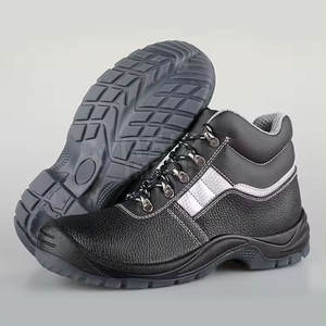 Botas de seguridad para hombre, zapatos con punta de acero, botas de trabajo, zapatos impermeables para hombre, zapatos de trabajo de cuero - Product Image 6