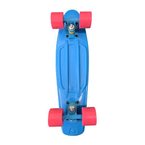 Planche à roulettes en <span class=keywords><strong>plastique</strong></span> de haute qualité 22x6 pouces pour mélanger la planche à roulettes <span class=keywords><strong>Cruiser</strong></span> de couleur avec des roues en PU pour les amateurs de skateboard - Product Image 4