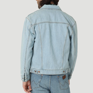 Chaqueta Vaquera de Invierno para Hombre de Estilo Vintage con Logotipo Frontal, Durabilidad Robusta, Estilo Urbano Moderno y Alta Comodidad para Uso Diario - Product Image 6