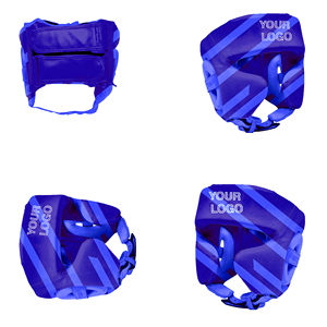 Protecteur de tête de kickboxing en cuir pour hommes et femmes Casque d'entraînement respirant pour la boxe et le MMA - Product Image 5