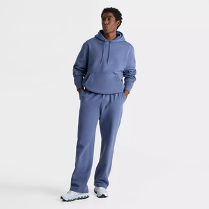 กางเกงวอร์มผ้าฝ้ายเอวสูงเข้ารูปสำหรับผู้ชายกางเกงวิ่งออกกำลังกายในยิมลำลองแนวสปอร์ตทำจาก100% - Product Image 1