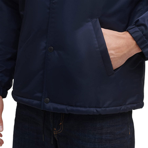 แจ็กเก็ตผ้าไนลอนโพลีเอสเตอร์แบบเรียบใส่โลโก้ได้ตามต้องการ - Product Image 3