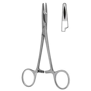 Portaagujas manual de acero inoxidable Olsen Hegar, juego dental, instrumentos quirúrgicos - Product Image 3