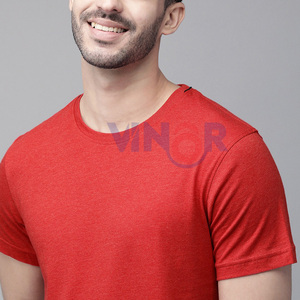 Meilleure qualité hommes T-Shirt couleur unie sur mesure nouveau style hommes T-Shirt en vrac de bonne qualité respirant microfibre hommes T-shirts - Product Image 4