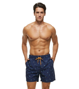 Pantalones de gimnasio atléticos de verano para hombre, pantalones cortos de secado rápido, decoración de malla, traje de baño sólido de cintura media para Surf, correr, actividades en la playa - Product Image 1