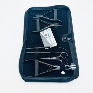 Pince à cheveux écologique pour extensions de cheveux humains, pince à ruban avec silicone sur les pointes, outil pratique pour le collage du ruban - Product Image 4