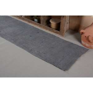 Alfombra de lana turca vintage de 27X10,1 pies, área grande, patrón abstracto, pasillo, rectángulo, algas marinas, respaldo para el hogar, sala de estar - Product Image 4