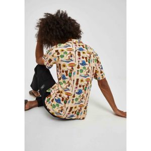 เสื้อฮาวายสีเบจชายพิมพ์ลายโต้คลื่น - Product Image 2