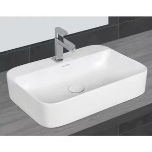 อ่างล้างจานเซรามิกอ่างล้างหน้าบนโต๊ะอ่างล้างจานพอร์ซเลน lavabo จากอินเดียสุขภัณฑ์ - Product Image 3