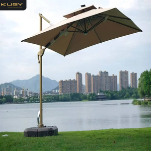 Sombrilla Moderna para Exteriores <span class=keywords><strong>4x4</strong></span>, Parasol para Patio, Terraza, Jardín, Sombrilla Grande para Piscina, Villa, Sombrilla Romana para Exteriores - Product Image 2