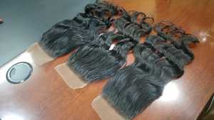 Mejor vendedor brasileño virgen Remy recto cutícula alineada extensiones de cabello crudo 1kg paquete en venta de Navidad - Product Image 3