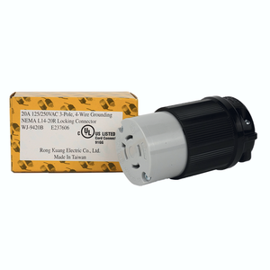 NEMA L14-20 electrical connector - Product Image 5
