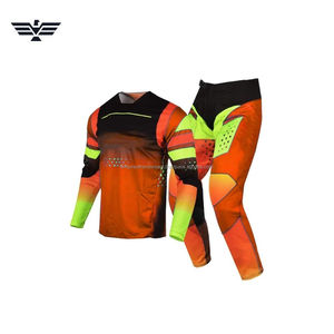 Conjunto de Jersey y Pantalones de Motocross Personalizados, Ropa de Motociclismo Todoterreno, Transpirable, de Secado Rápido, 100% Poliéster, Traje de Carreras de Motocicleta - Product Image 6