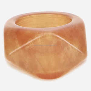 แหวนเรซินแฟชั่นสำหรับผู้หญิงทำมือสีสันสวยงามงานทำมือปรับแต่งได้ - Product Image 1