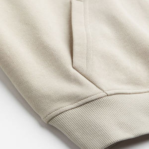 Venta al por mayor personalizado 100% algodón manga larga pulóver con capucha para mujeres señoras corto con capucha Tops para invierno con logotipo frontal - Product Image 6