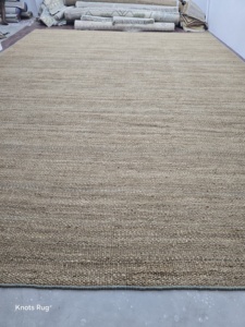 พรมทอมือดีไซน์ทันสมัย ทำจากผ้าฝ้ายคุณภาพสูง ลายแบบนามธรรม ปรับแต่งขนาดและสีได้ - Product Image 5