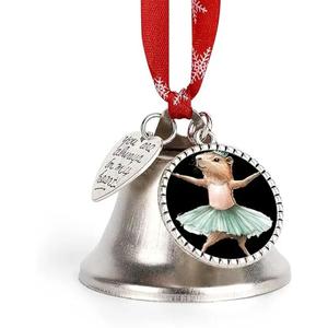 Ornement de décoration de cloche de noël en métal à la mode pour la fête de l'événement de vacances décor à la maison élégant suspendu cloche de noël - Product Image 6