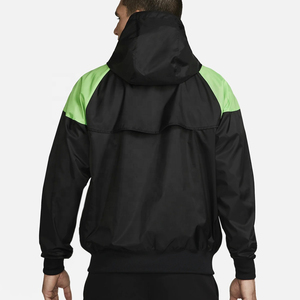 OEM Customized Men's Outdoor <b>Waterproof</b> Windbreaker <b>Jacket</b> Lightweight <b>Plus</b> <b>Size</b> Knitted with Zipper Closure for Winter - Product Image 2
