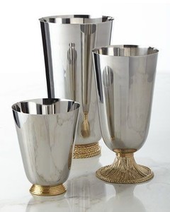 Wholesale Customized Luxury High Gold Finish Metal Wedding Flower <b>Vase</b> Modern Custom Logo Packing Wedding Centerpiece - Product Image 3