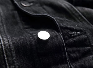Veste en jean en coton élégante pour homme, de haute qualité, sur mesure, vente en gros, vêtements décontractés, veste en jean pour l'hiver - Product Image 5
