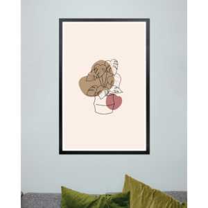 Cadre photo décoratif en bois noir 60 x 90 cm, design carré créatif avec fonction miroir pour affichage A3, format 8x10 - Product Image 5