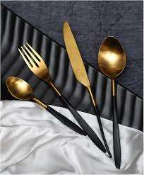 Couverts en acier inoxydable, finition miroir, pour table, décoration de la maison, haute qualité - Product Image 2