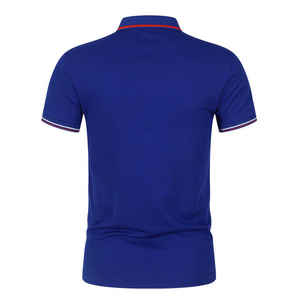 Camiseta Polo personalizada para hombre con logotipo bordado de golf estampado por sublimación de secado rápido 100% algodón poliéster material duradero - Product Image 2