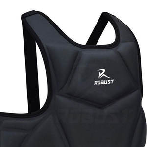 Protector de Pecho de Cuero con Acolchado Suave, Transpirable, Cómodo, Fácil de Usar, Ligero, para Boxeo y Lucha, con Sensación Suave - Product Image 5