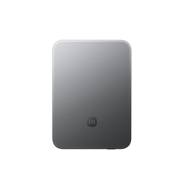 Original mi 5000mAh Jinshajiang Magnetic Wireless Power Bank Silver White 15W Max Wireless Charging USB-C PD 22.5W