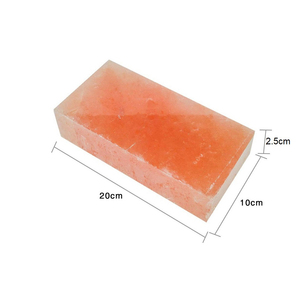 Blocs de sel de l'Himalaya 20*10*5cm carreaux de sel naturel pour salle de Spa Construction immobilière briques de sel de l'Himalaya faites à la main - Product Image 2