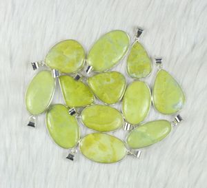Top Quality Lemon <b>Opal</b> Gemstone Pendant Bezel Pendant Sterling Silver Pendant Jewelry Wholesale <b>Necklace</b> Jewelry - Product Image 2