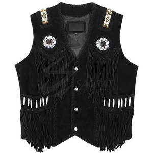 Chaleco de invierno informal para hombre Chaleco de cuero vaquero transpirable cómodo a un precio razonable - Product Image 1