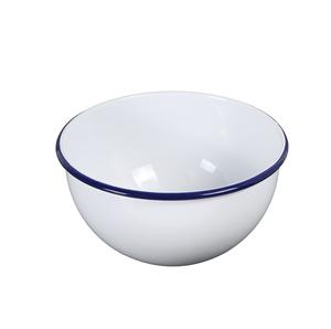 Cuenco de servicio de esmalte ovalado de Metal de alta calidad para restaurante, Hotel y utensilios de cocina para fiestas, precio al por mayor - Product Image 2