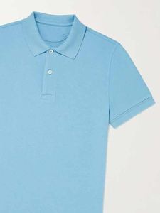 Breathable Cotton <b>Men</b> Polo <b>T</b>-<b>Shirt</b> Soft Fabric <b>With</b> Neat <b>Collar</b> Short Sleeve Everyday <b>Shirt</b> For Travel Sports And Daily - Product Image 4