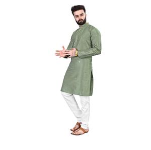 ชุดนอนผ้าไหมกึ่งผ้าคอตตอนและผ้าไหมดีไซน์ทันสมัยสำหรับบุรุษจากผู้ผลิตและจัดจำหน่ายทั่วโลก - Product Image 1