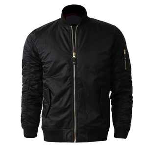 Personnalisé 2025 Automne Hiver Coupe-Vent Imperméable Hommes à Manches Longues Blouson Bomber Décontracté Logo Avant XS High Street Style Brodé - Product Image 1