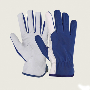 ถุงมือป้องกันการกระแทกสำหรับใช้งานกลางแจ้งวัสดุหนังแพะทำให้การทำงานปลอดภัย - Product Image 2