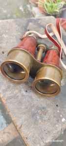 Jumelles nautiques en laiton vintage |   Optiques de télescope marin Art Déco |   Décoration d'intérieur et cadeau pour collectionneur, ensemble multi-pièces - Product Image 5