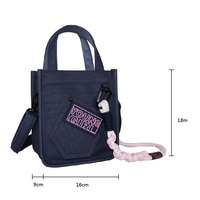 Sacs à main élégants en daim bleu et cuir PU imperméables antivol portables de luxe pour femmes, design tendance