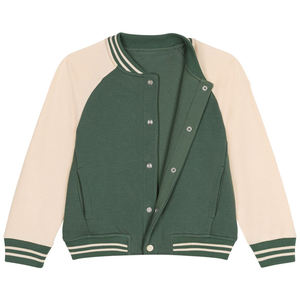 Chaqueta universitaria de lana de calidad superior con logotipo personalizado Letterman, la mejor chaqueta universitaria de béisbol bordada de calidad fina para hombre - Product Image 3