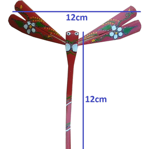 Juguete de equilibrio de libélula de bambú pintado a mano de Vietnam y regalo de decoración de recuerdo para el hogar hecho en Vietnam - Product Image 2