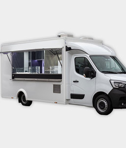 Compre Nuevos Camiones de Comida Móviles 2026 Motorizados de Acero Inoxidable Resistentes a la Corrosión con Garantía de 4 Años para Ventas al Aire Libre - Product Image 2