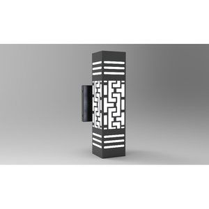 Modern DTT.001.03 <b>Wall</b> Lamp LED <b>Light</b> Source Iron Aluminum Body <b>Remote</b> <b>Control</b> Touch Warm White Indoor Use IP65 Custom Lens - Product Image 4