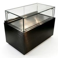 Vitrine de luxe pour bijoux, présentoir en verre pour bijouterie, vitrine professionnelle pour comptoir de magasin de détail