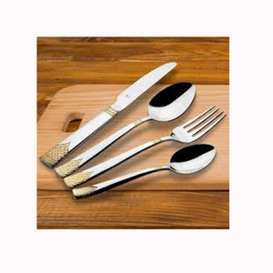 Juego de cucharas de madera pulida al por mayor con diseño de extremo atrevido redondo largo moderno mango portátil juego de cuchara de aspecto real - Product Image 6