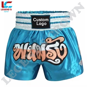 กางเกงมวยไทยขาสั้นแบบต่อสู้พิมพ์ลายออกแบบได้ตามต้องการ - Product Image 4