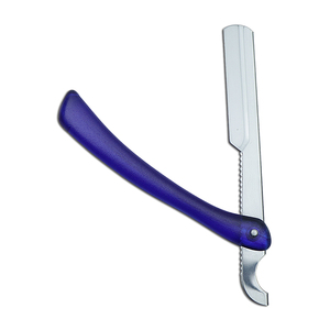 Navaja de Barbero Recta Azul UBI - Hojas de Acero con Alto Contenido de Carbono de un Solo Filo para Uso en Salón y en Casa - Product Image 3